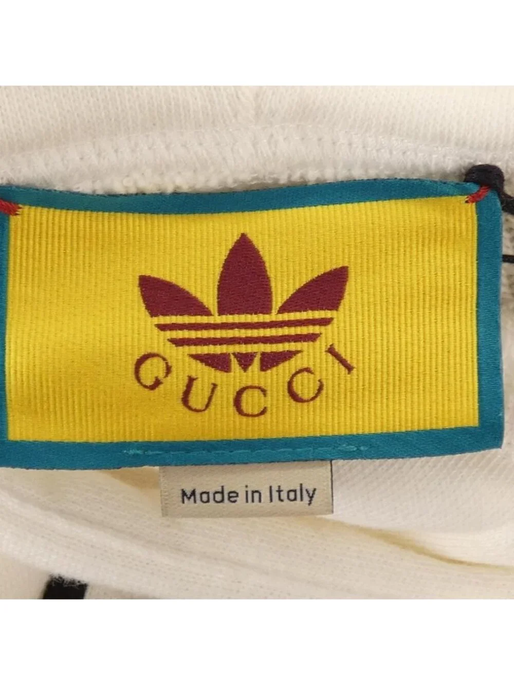 Gucci Adidas Hoodie White